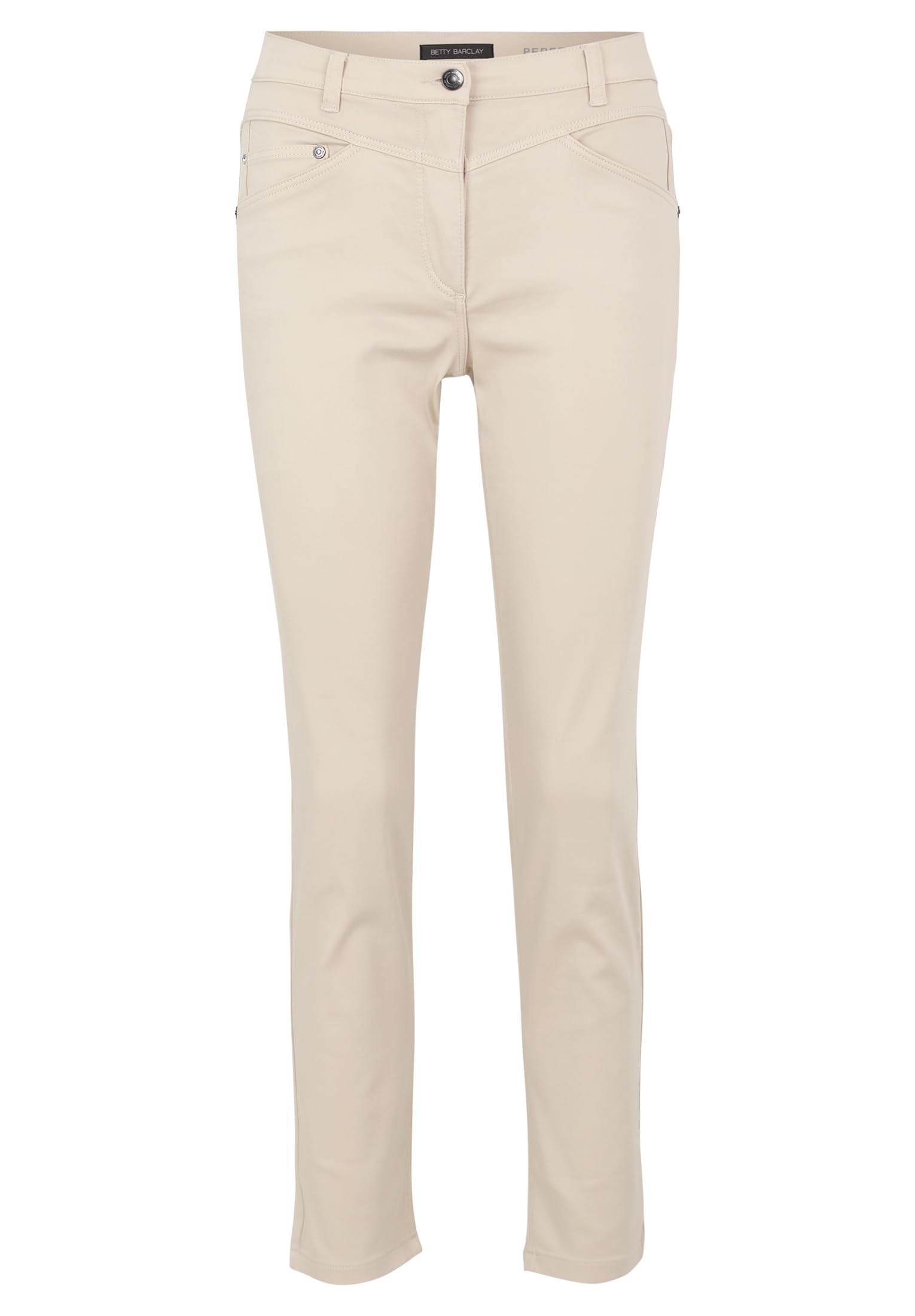 Betty Barclay Sally Fashion spodnie, pastelowy piasek, 44 damskie, Piasek pastelowy, 40