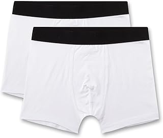 Jungen 348487 gr.176 - Pantalones cortos (pack doble), color blanco, Blanco, 176