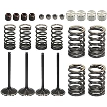 Intake Exhaust Valves Lifters Buckets Seals Springs Compatible with Suzuki DRZ400 DRZ400E DRZ400S DRZ400SM 2000-2021