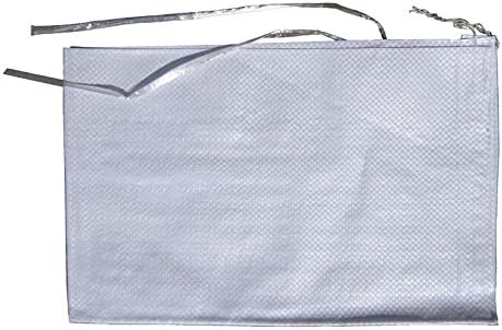 MTB Sand Bags 14"x26", Empty White Woven Polypropylene w/Ties, UV Protection, 10Pack (Also Sold In 50Pack / 100Pack. 17"x27" / 18"x30" Available)
