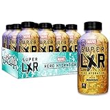 AriZona x Marvel Super LXR Hero Hydration - Peach Mango - 16oz (Pack of 12), Perfect for Athletes, Low Calorie with Electrolytes, Vitamins and Natural Flavors - Thirst Quencher