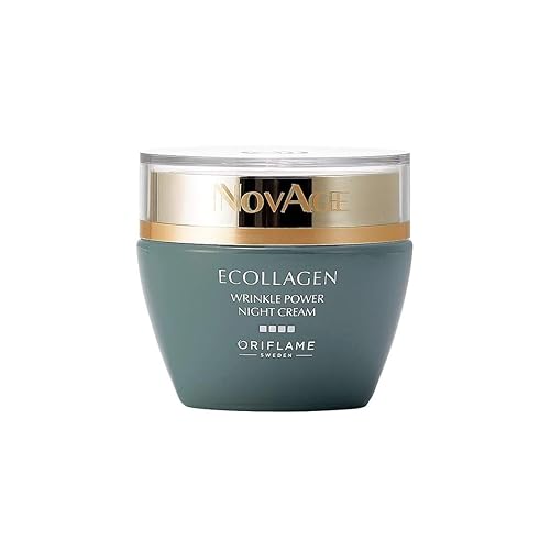 Oriflame Suecia Crema Antiarrugas Polvo 1.7 fl oz, Crema Facial Antiedad Reparación Rápida de Arrugas y Regeneradora, Anti Arrugas Novage Ecollage
