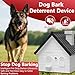 Nigrin Anti Barking Device for Dogs, Bark Box, 3 Modes Dog Barking Deterrent Devices, Weatherproof Anti Bark Device for Dogs, 50 Ft Barking Dog Silencer, A Safe and Effective Anti Barking Device