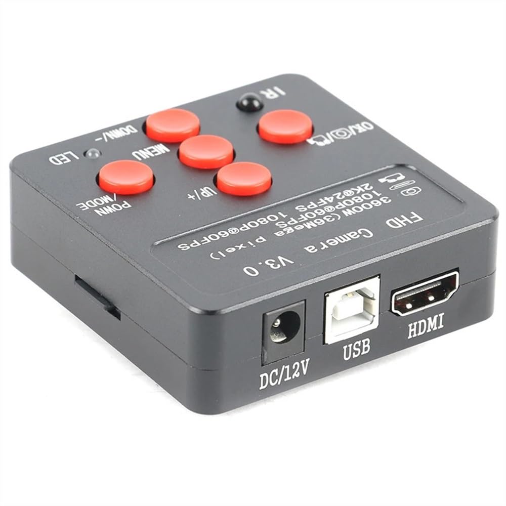 Accessori per microscopio da laboratorio 1080P FHD 36MP 2K HDMI USB Industriale Elettronico Digitale Video Microscopio Della Macchina Fotografica 130X Zoom C Mount Obiettivo Grande Visione ad alta dis