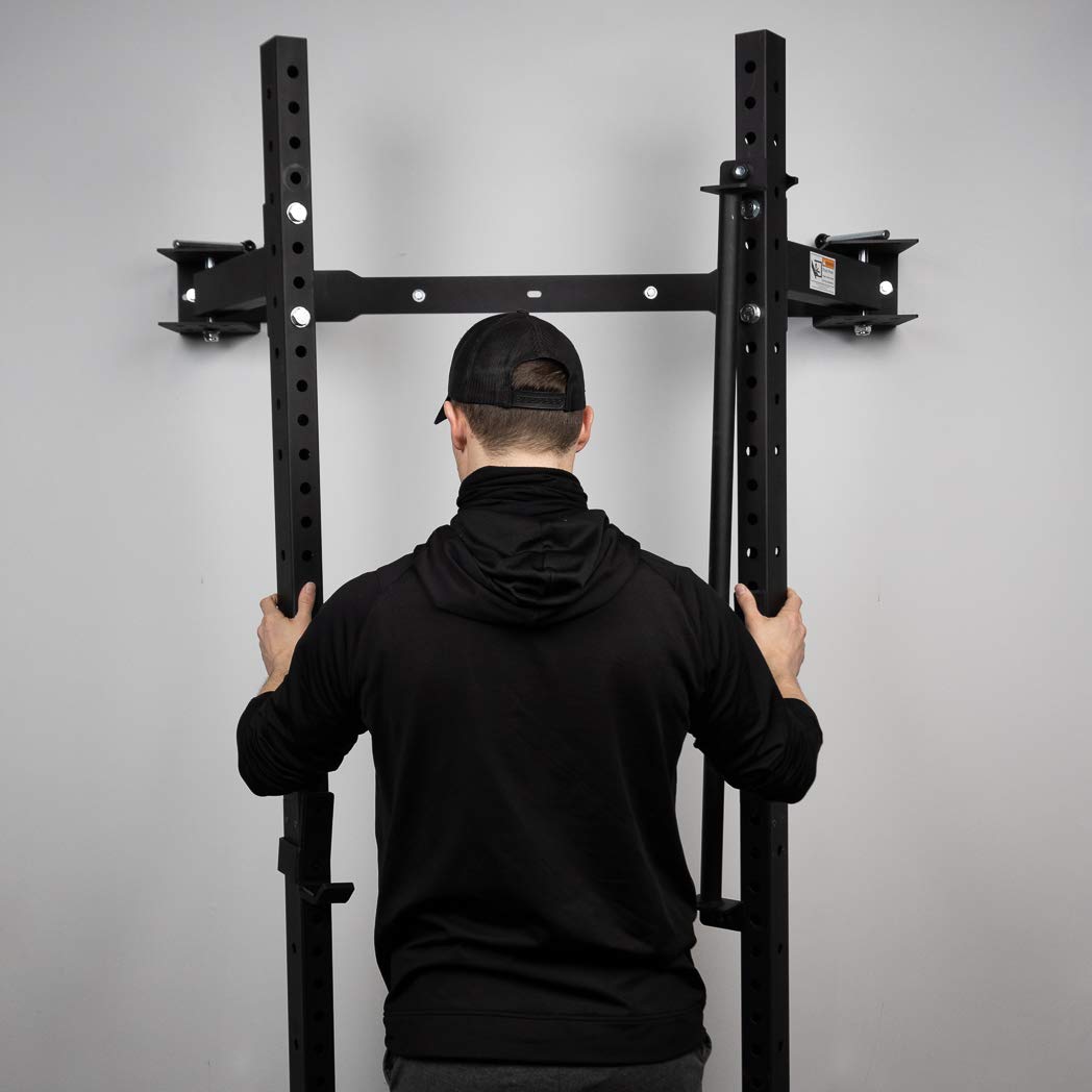 PRx Performance FoldIn ONE Squat Rack, Wall Mounted Folding Power