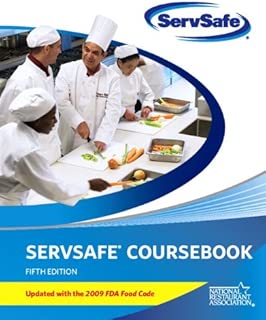 ServSafe CourseBook with Paper/Pencil Answer Sheet Update with 2009 FDA Food Code (5th Edition) - coolthings.us