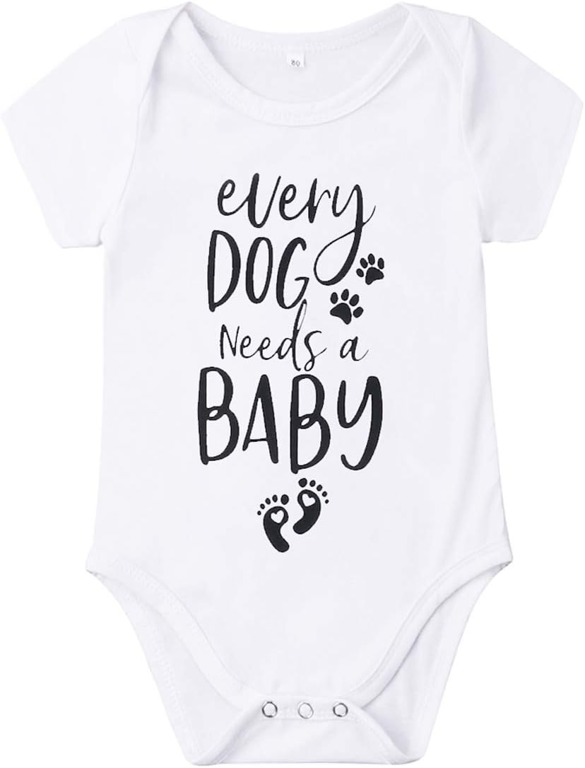 MAINESAKA Newborn Baby GOT My Mind ON My Mommy Paws Funny Bodysuits Rompers Outfits Grey 0-18M