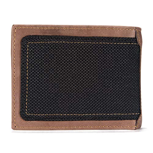 Carhartt Men's Billfold Wallet, Leather Triple-Stitched (Brown), One Size #TOP1