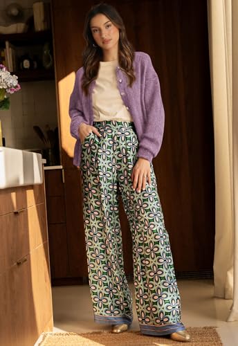 Image of PRETTYGARDEN Long Sleeve Crewneck Button Down Womens Sweaters Fall Open Front Chunky Cardigan Sweaters for Women 2026