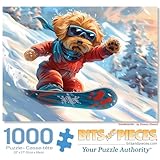 Bits and Pieces Jigsaw Puzzles for Adults Snowboarder,...