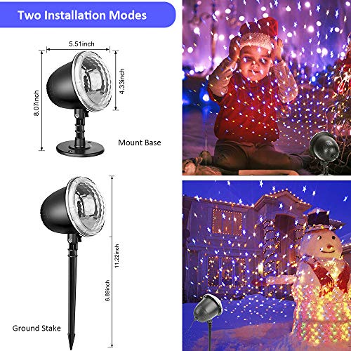 Star Projector,Night Light Projector For Kids,Holiday Projector Lights Outdoor With Remote Control,Waterproof Led Projector Landscape Light For Bedroom Garden Wedding Party Christmas Gift #TOP3