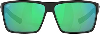 Costa Del Mar Mens Rincon Fishing and Watersports Rectangular Sunglasses