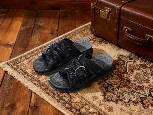 COFACE Women's Flat Sandals 2026 Fashion Summer Dressy Trendy Walking Sandals with Arch Support Size 11 Beach Black Orthopedic Sandals Outdoor Slides by COFACE - Used condition - Image 2