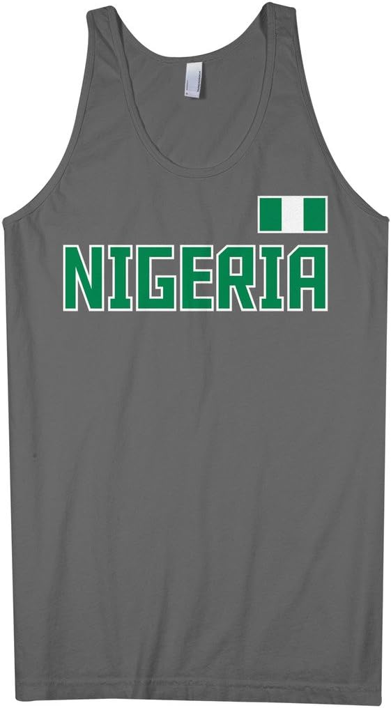 Threadrock Men's Nigeria National Pride Tank Top