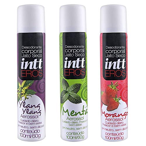 EROS DESODORANTE ÍNTIMO JATO SECO 100ML INTT (Ylang Ylang)