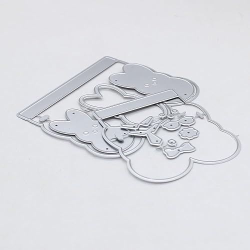 Miniatura 2 de KSCRAFT Peeps Shaker - Plantillas de troqueles de corte de metal para manualidades, álbumes de recortes, decoración en relieve, tarjeta de papel