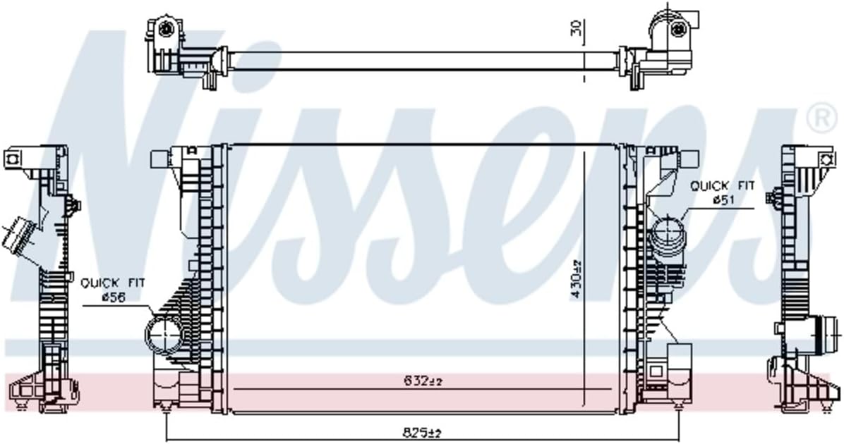 Nissens Intercooler - 961559