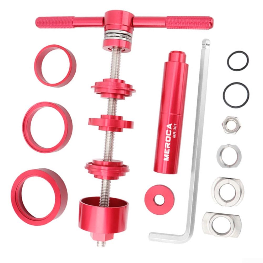 Set Cuscinetti Movimento Centrale Bici Bambini 12-20 Pollici - 9 Pezzi, Facile Installazione, Materiale Acciaio