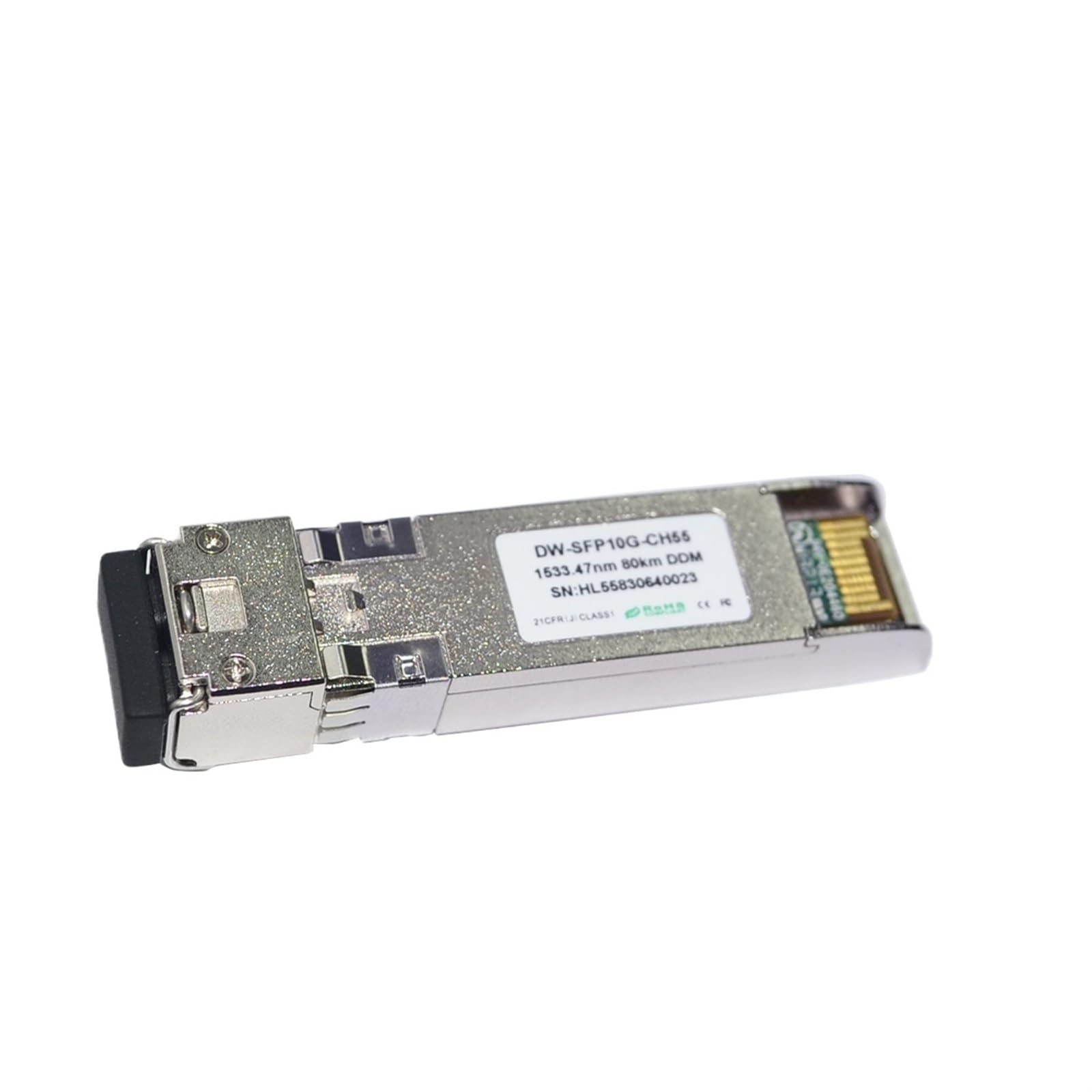Moduł 10G SFP DWDM 80KM DWDM SFP+ moduł przekaźników C55, Złącze LC 10G (rozmiar: 5 pcs)
