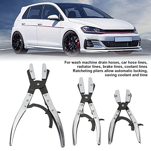 Handbediende Gereedschappen 3 Stks/set Slang Afknijptang Automatische Vergrendeling Lengte 8in 10in 12in Koolstofstaal… - Image 3