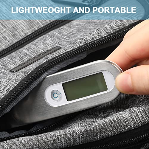 Luggage Scale High Precision Luggage Weight Scale Portable Suitcase Scale Digital Handheld Electronic 110 Lb/ 50Kg Digital Hanging Scale For Travel With Hook #TOP4
