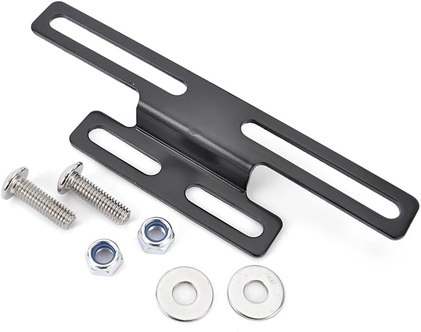 Motorcycle License Plate Bracket Motorcycle License Plate Bracket Taillight Fixed Number Frame Holder Light Mount Motorbike Parts