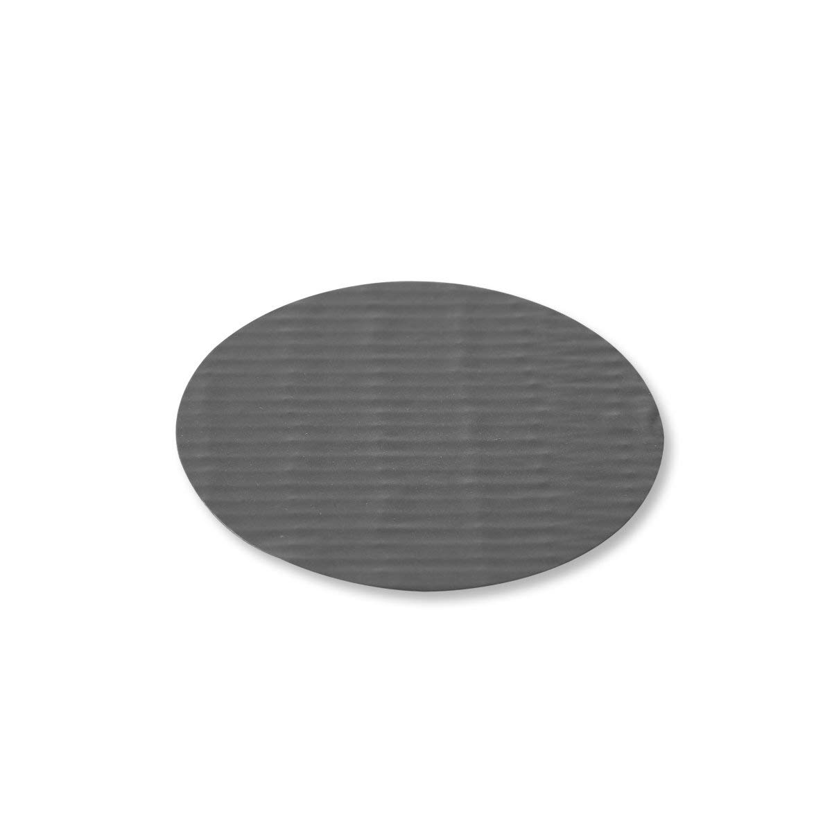MASHPAPER Gewebeklebepunkte 30 mm rund silber grau - 8.000 Stück (2 Rollen) | Selbstklebende Klebepunkte aus PE-stabilisiertem Gewebe 27 mesh, reißfest & flexibel, 2 Rollen à 4000 Stück, BG2XR135K02C_30