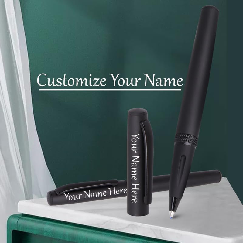 Image of Roshfort Luxury Pen - Customized Personalized Pens with Company Name Logo - Elegant Writing Instrument for Corporate Gifts. Send Details WhatsApp + 91 9631056748