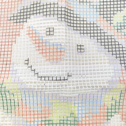 Image of Howie's Latch Hook Kit, DIY Christmas Pillow Crochet Yarn Kits for Adults, Color Preprinted Pattern Embroidery Sofa Cushion Cover (Christmas-Snowman, 16.93 x 16.93 inch)
