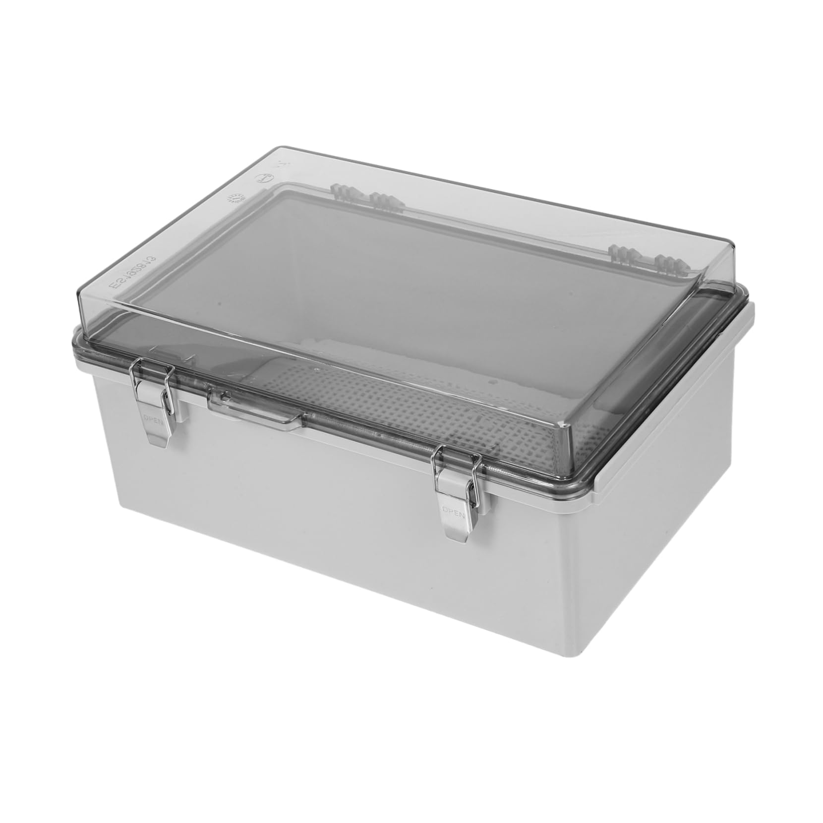 Caja de Conexiones Exterior Ip67 de Abs con Placa de Montaje | Carcasa Estanca y Antipolvo, Terminales de Tornillo Incluidos, para Proyectos Residenciales E Industriales