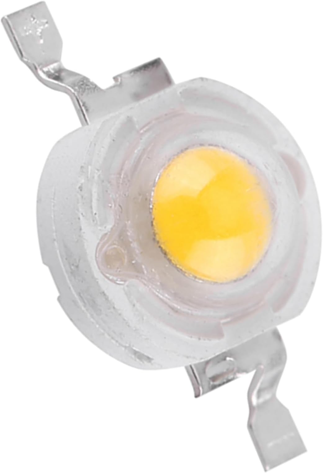 LED Lamp Beads, 50pcs SMD 1W Warm White Cool White High Power LED Chip, with Aluminum Material Long Lifespan 50000 Hours, for Floodlight Spotlight Bulb Replacement (Warm)