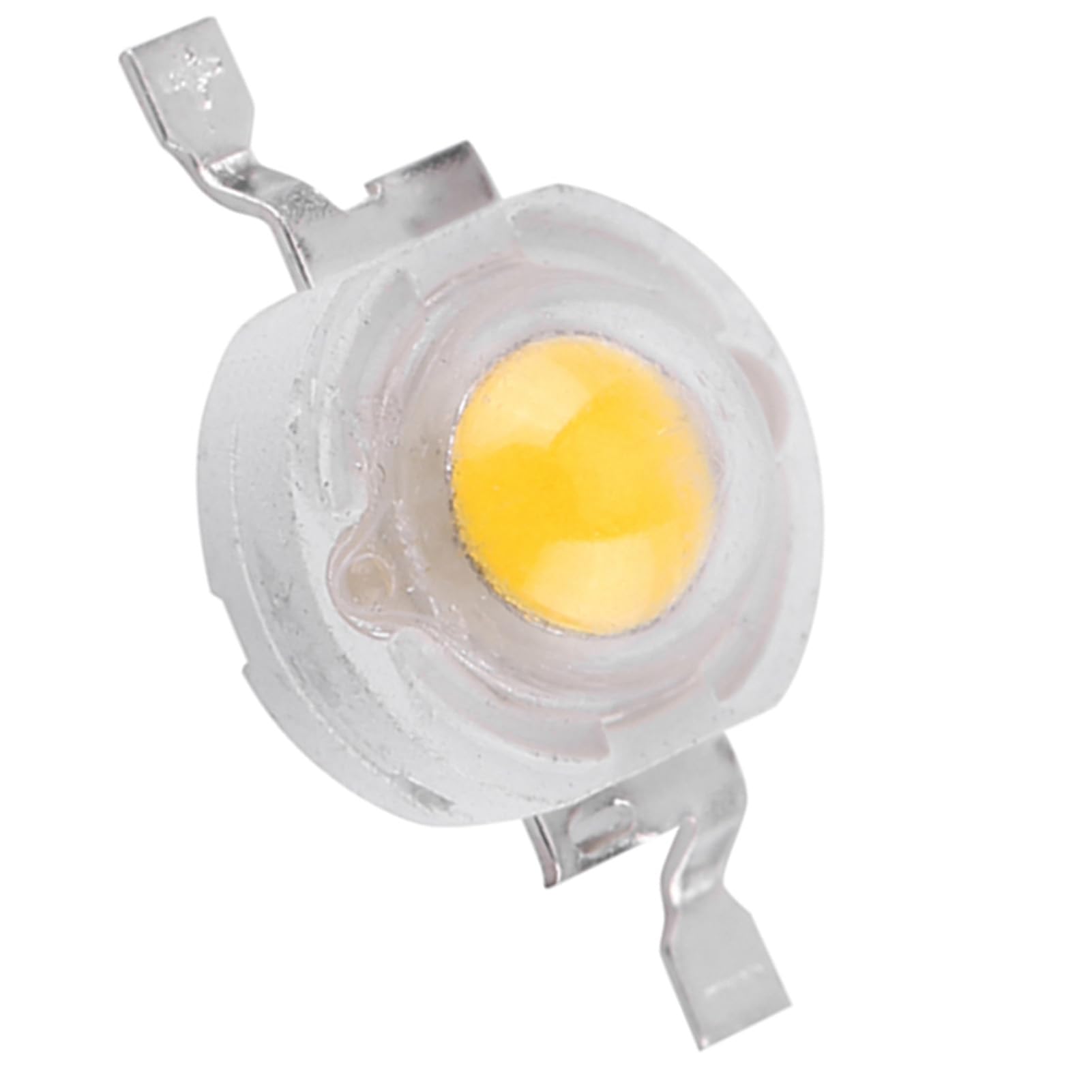 LED Lamp Beads, 50pcs SMD 1W Warm White Cool White High Power LED Chip, with Aluminum Material Long Lifespan 50000 Hours, for Floodlight Spotlight Bulb Replacement (Warm)