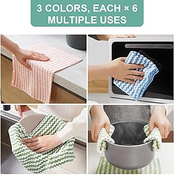 JOYMOOP Hands-Free Mop and Bucket with Wringer Set with Microfiber Cleaning Cloth, Househould Cleaning Tool of Floor Mop and Kitchen Towels
