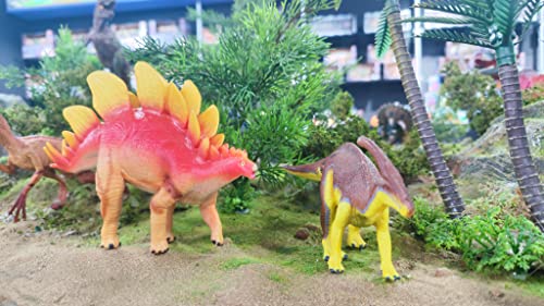 Zappi Co Childrens Stegosaurus Dinosaur Figure Toy (20cm Length) Realistic Detailed Dino Collection for Kids - Image 2