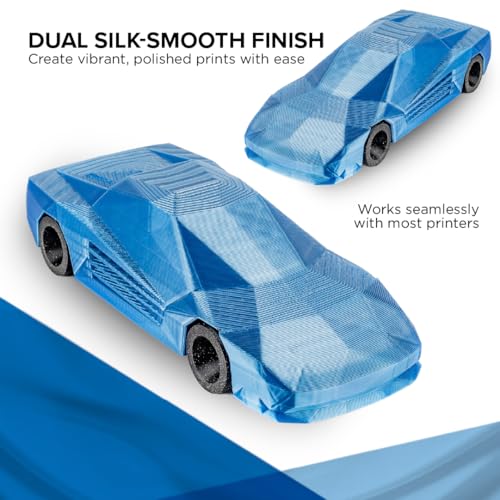 Image of Polymaker Panchroma Dual Silk PLA Filament 1.75mm, 1kg, Beluga