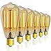 Produktbild Vintage Glühbirne x 6, LOFTer E26 / E27 60W Edison Glühbirne, Warmweiß Dimmbar Retro Glühbirne für Haushalt, dekorative Beleuchtung