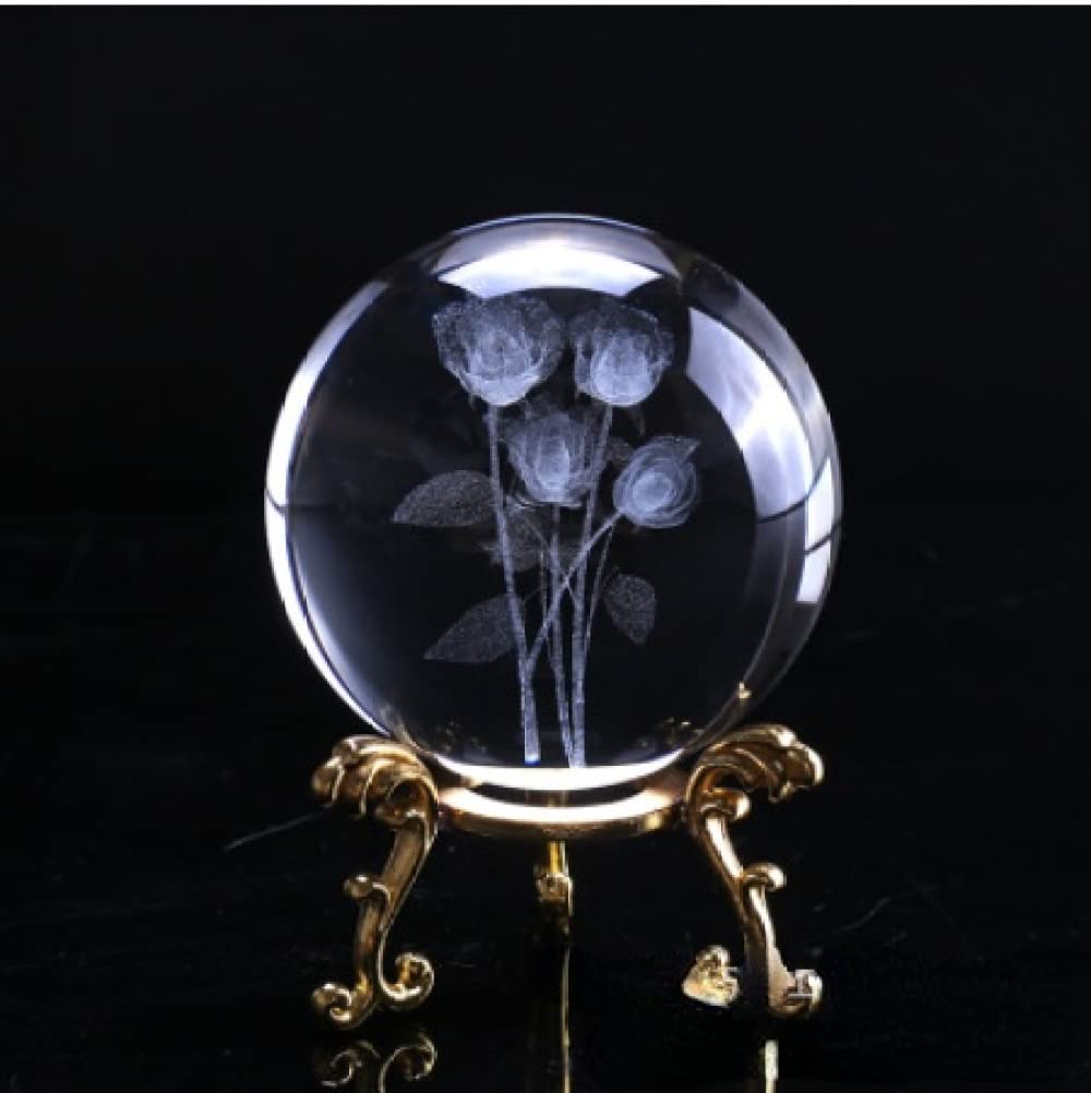 80mm K9 Solar Planet Globe 3D Laser Engraved Pegasus Light - Perfect Astronomy Gift Home Decor(Without Base,8 cm)