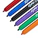EXPO 1751667 Click Low-Odor Dry Erase Retractable Markers, Fine Point, Assorted Colors, 6-Count