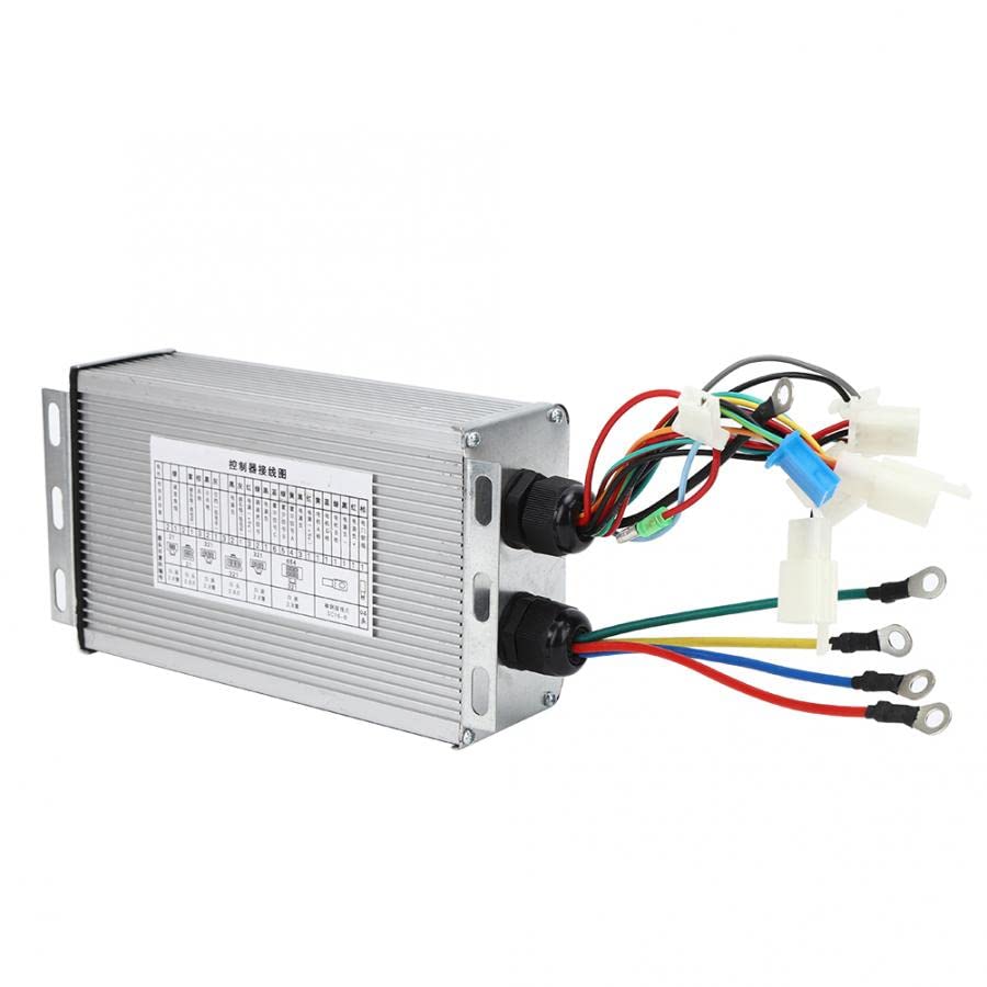 Regulador Patinete Electrico 18 Tubo 4 8V 1000W Controlador de bicicleta eléctrica sin cepillo de bicicletas eléctricas Aleación de aluminio Gran controlador de velocidad de energía Controlador Del Mo
