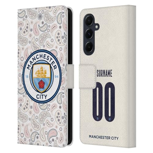 Etui Samsung Galaxy A55 5G Manchester City FC kit third personnalisé clapet rigide