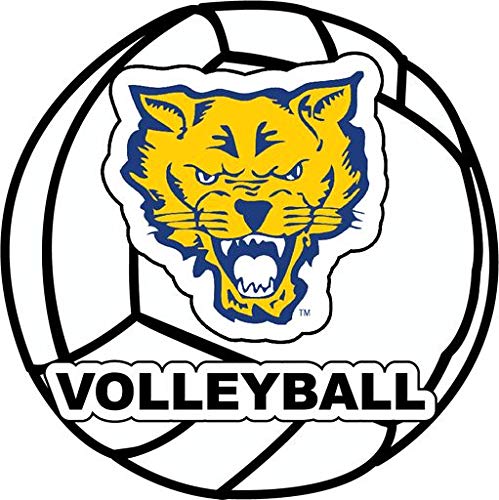 Fort Valley State University 4-Inch Round Volleyball Magnet Officially Licensed Collegiate Product