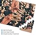 Custom Puzzles Personalized Puzzle 300/500/1000 Pieces from Photo Custom Jigsaw Puzzle for Adult and Kids Family, Wedding, Graduation, Gift Vertical Version 300PCS