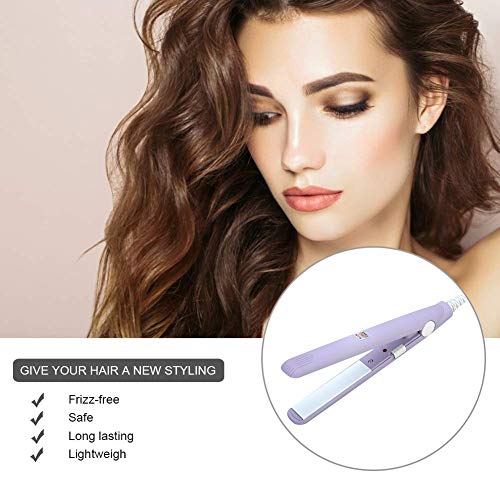 Mini plancha para el cabello portátil y ligera miniatura 2