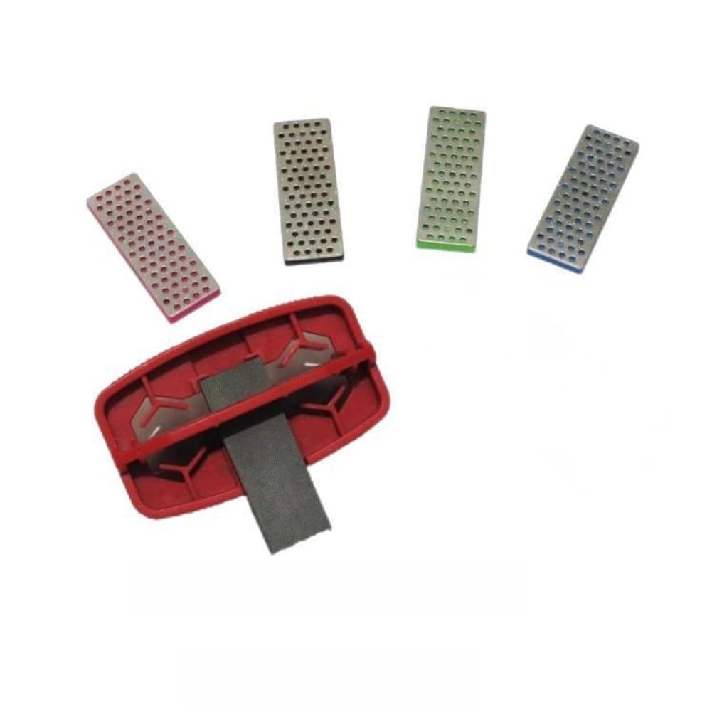 Snowboard con lima, multi-angolo portatile cera laterale e base manutenzione, 86-89 angolo laterale regolabile, accordatura base 0,5/1, include set di lime diamantate e indicatore di angolo