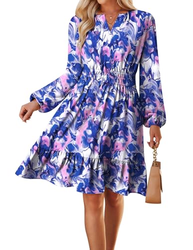 Grace Karin Floral Fall Mini Dress
