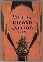 Catalog Of Victor Records 1929... B001DRHEGC Book Cover