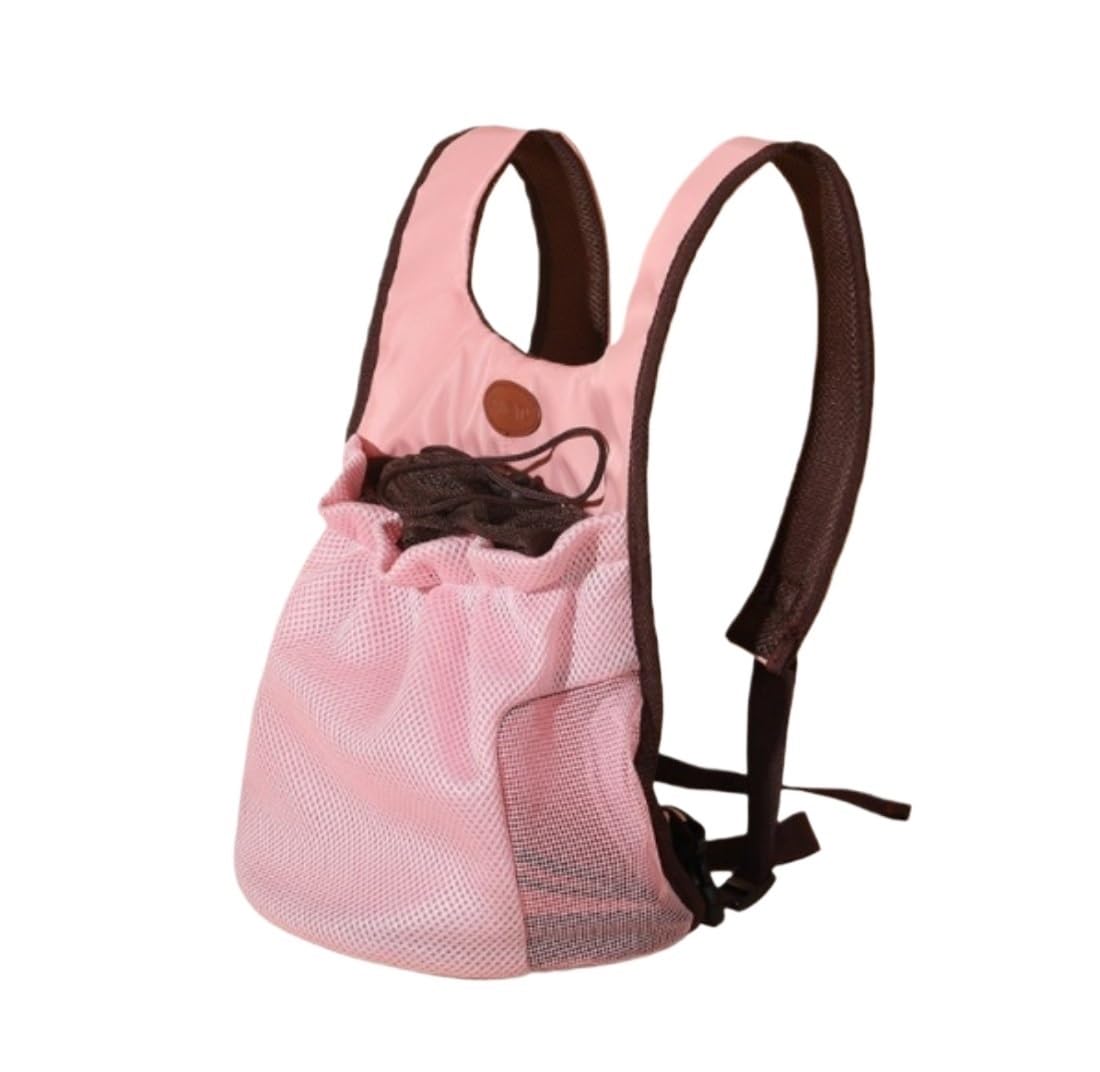 Transportín Gato Mochila para Gatos Frontal para Al Aire Libre Ajustable para Pequeños Plegable De Viaje Portátil Perros Pequeños