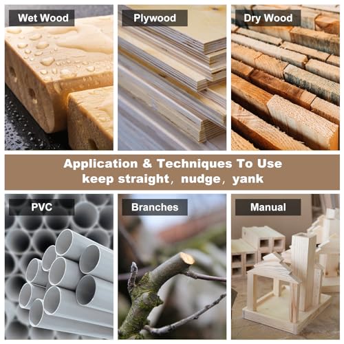 image for KERYE 8 Inch Hand Saw, Folding Saw with Double Edges of 13/14 TPI, Sk5