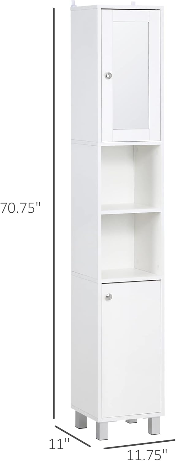 Mirror on kleankin cabinet door