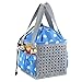 Carrying Case for Tonies Figures Felt Storage Bag for Toniebox Starterset Characters Holder for Toniebox Accessories, Blue